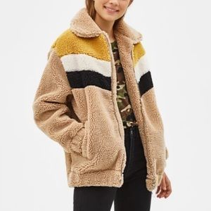 Bershka Shearling Coat